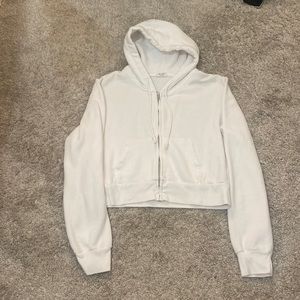 john galt/brandy melville cropped christy hoodie